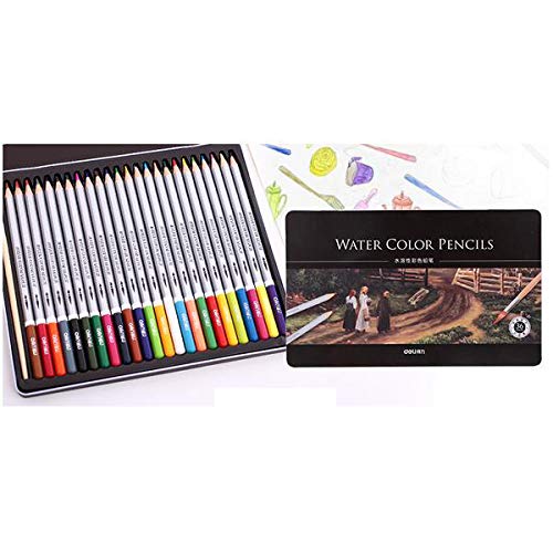 VIDOO Farbige Bleistift Set 24/48/72 Farben Malerei Zeichnung Kunst Liefert - 24