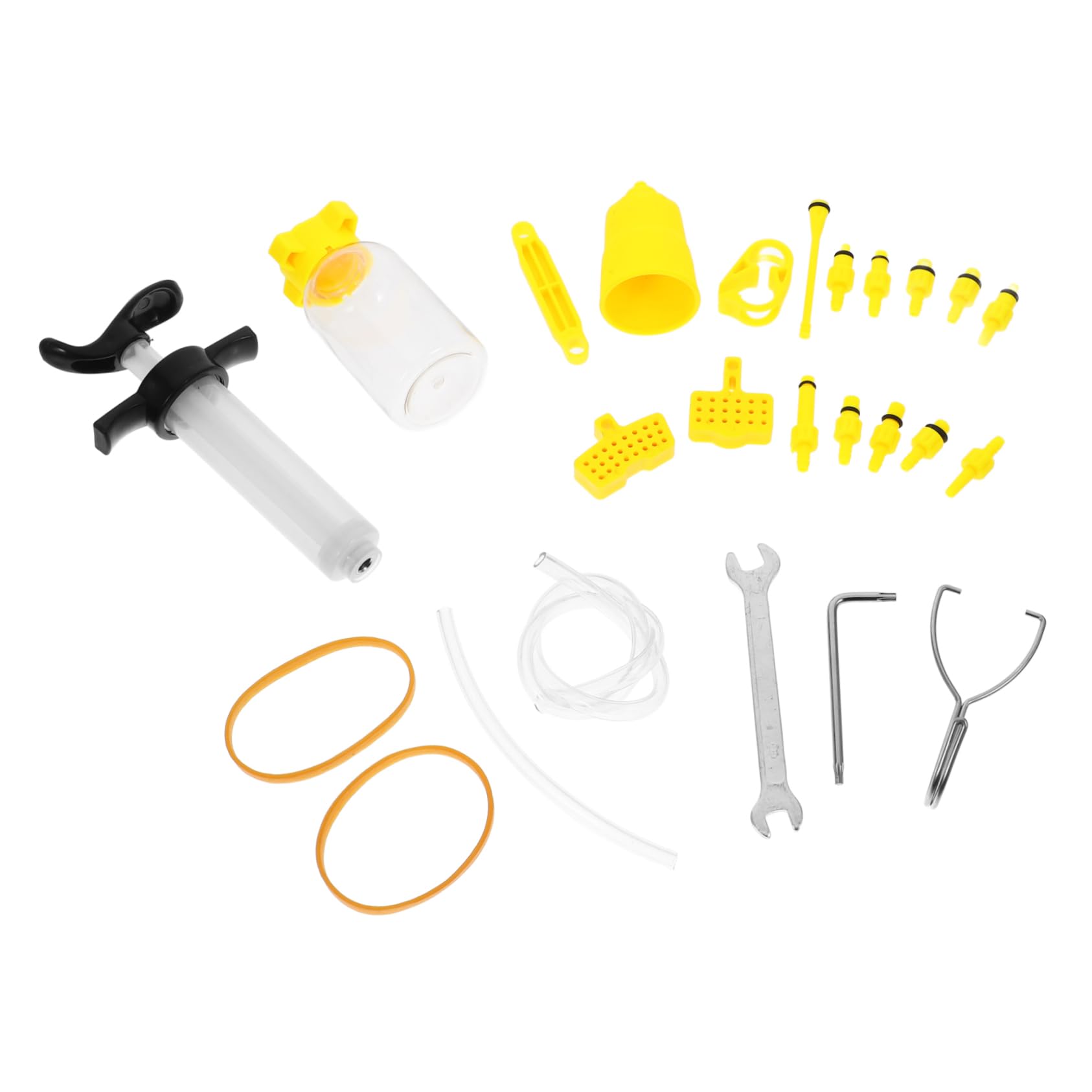 TOYANDONA Herramienta Rellenar Aceite Frenos Kit Purga Frenos Bicicleta Manguera Alta Capacidad