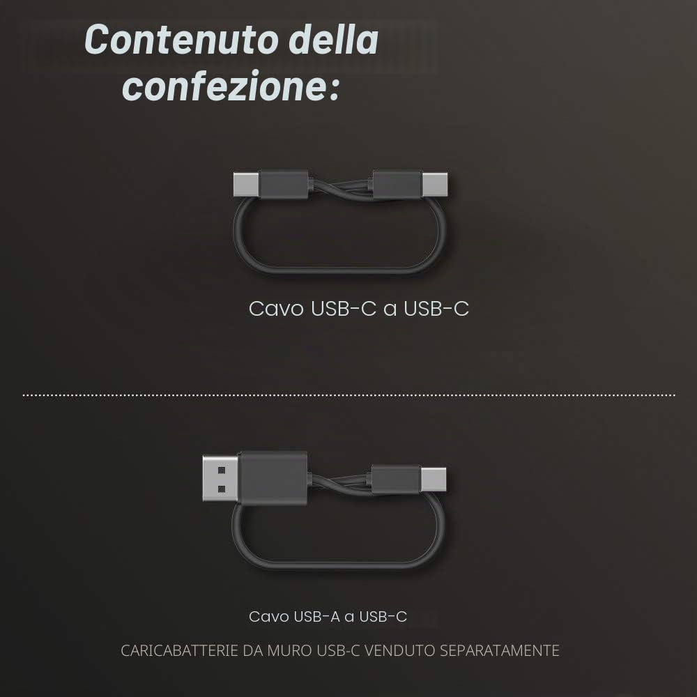 Omni 20c+ Power Bank - 20000mah 100W USB-C/Wireless di Omnicharge per laptop USB-C MacBook iPad Smartphone