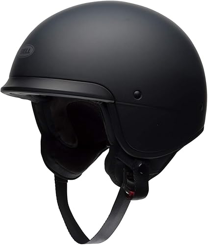 Miniatura 4 de Bell Scout Air - Cascos de cruiser, casco estilo rostro abierto, M, Negro mate