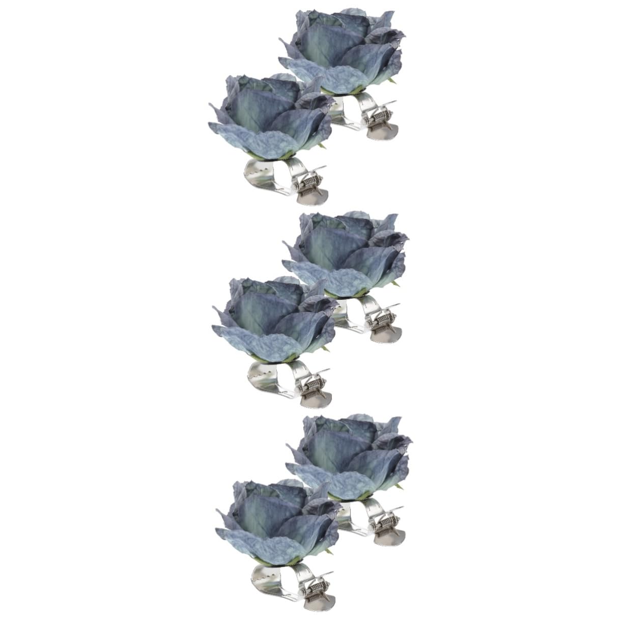 GARVALON 6stücke Zarte Vorhangbinder Mit Blumenmotiv Elegante Gardinenclips Zur Dekoration Für Wohnräume Und Hotels Einfach Zu Verwenden Ohne Werkzeuge Erforderlich