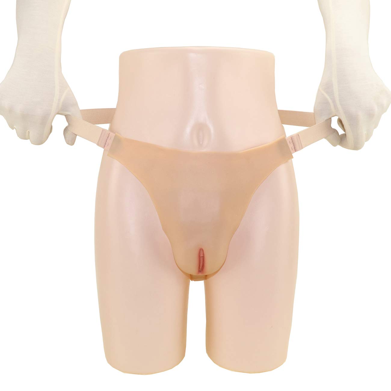 FEESHOW Herren Crossdresser Unterhose Hiding Gaff Panty Shaping