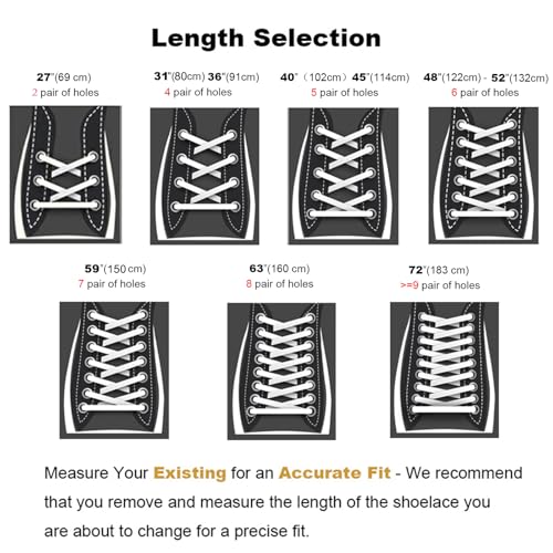 booyckiy 2 pairs 2534 flat shoe laces for sneakers 26 colors shoelaces in 2734-7234