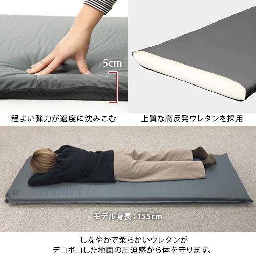 キャンプでエアマットは時代遅れ 今注目のインフレーターマットとは