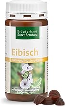 Marshmallow cough lozenges with Marshmallow root, Eucalyptus, Anise, Fennel 90 Piece