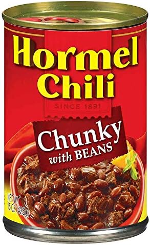 Hormel Chunky Chili with Beans, 15-Ounce (Pack of 6)