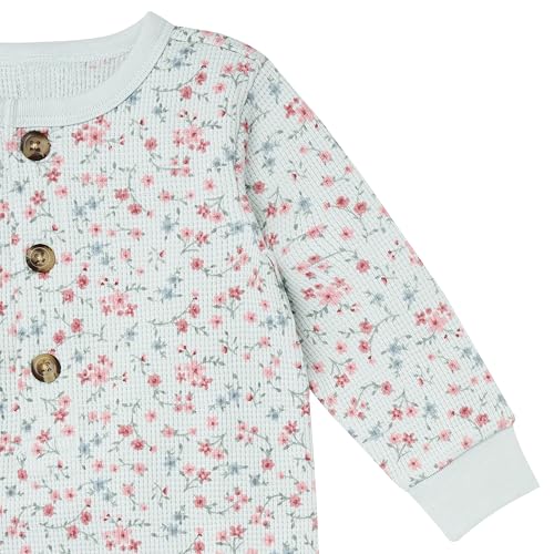 Modern Moments by Gerber baby-girls Long Sleeve Long Leg Slouch Romper3