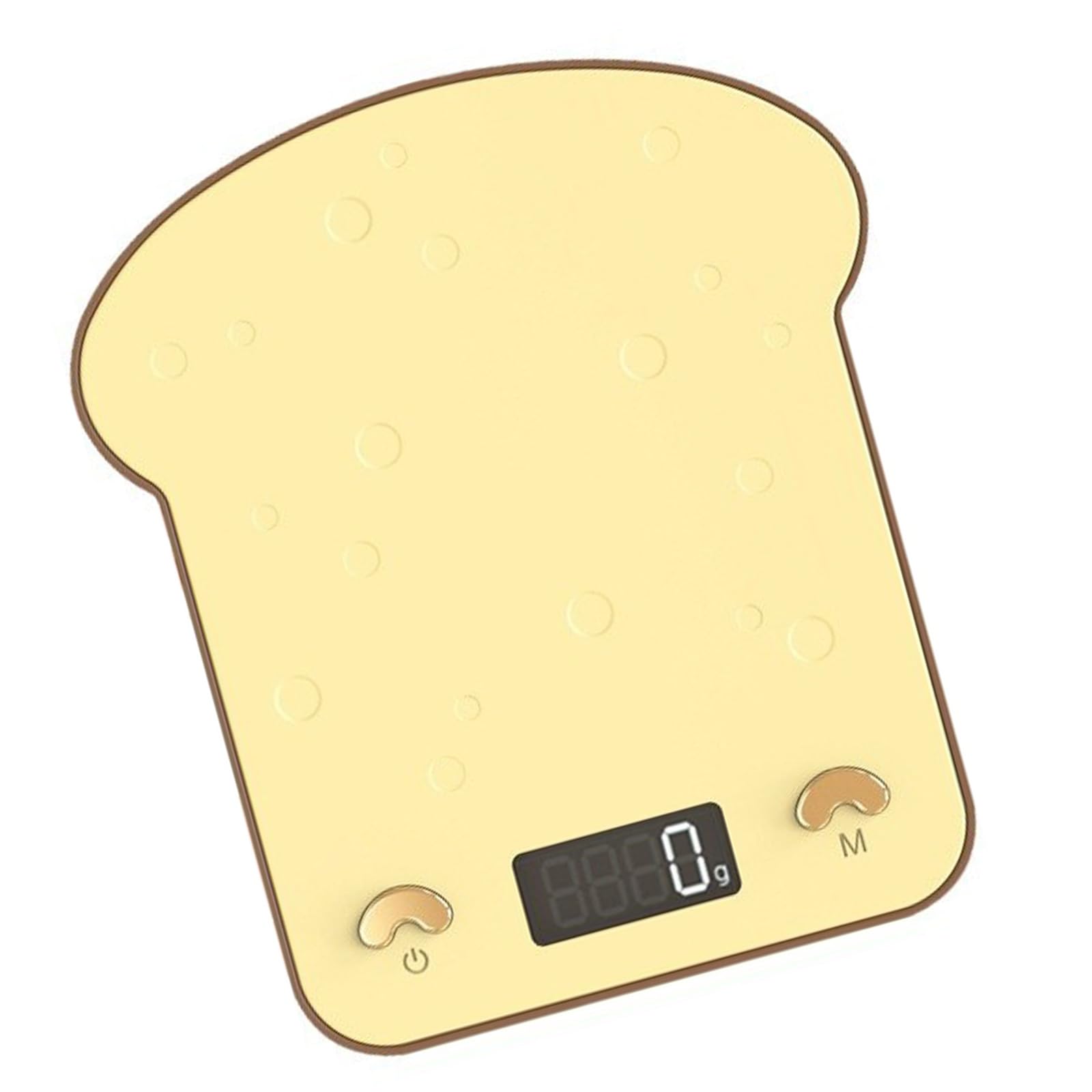 Tsophreniq Nonslip Base Toasts Themed Kitchen Scale Digital Wighting Ensuring Stability and Accuracy in Every Use Nonslip Base Weighing
