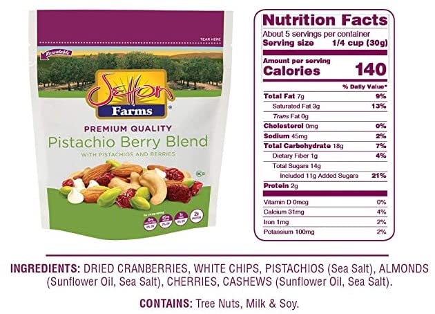 Image of Pistachio Berry Blend | Value Size 20 Oz. Bag