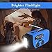 Emergency Hand Crank Radio with LED Flashlight for Emergency, AM/FM Portable Weather Radio with 2000mAh Power Bank Phone Charger, USB Charged & Solar Power for Camping, Emergency(Blue)
