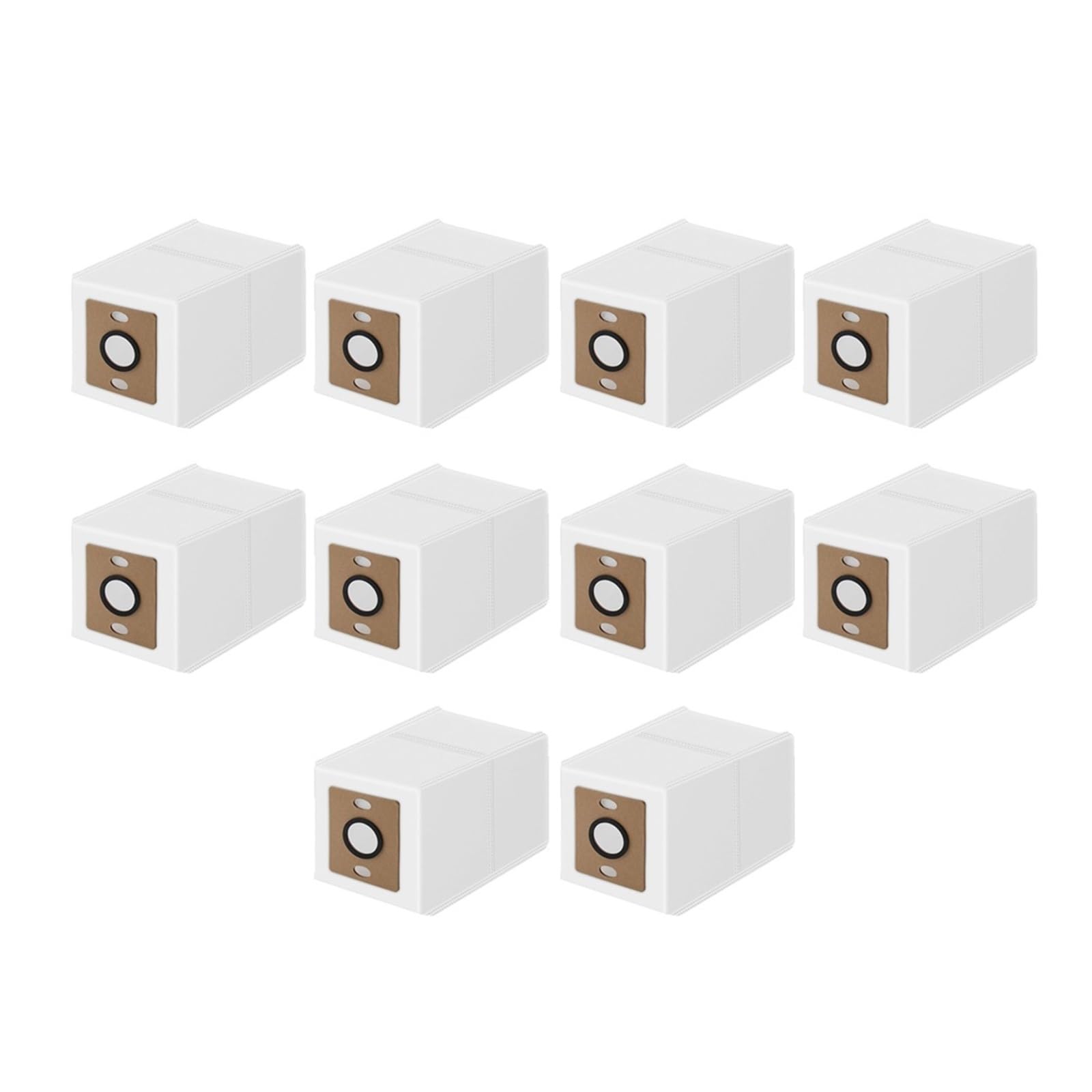 OUNCU Assembly Self Emptying Dust Bags,Compatible For ILIFE V9 Pro / A12 Pro / A30 Pro Vacuum Cleaner Parts(10Pcs)