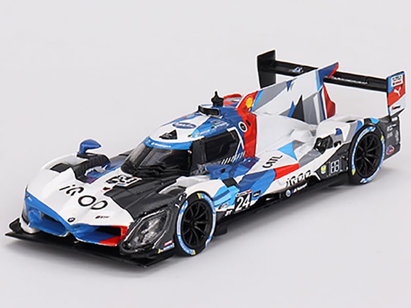 Hybrid V8 GTP #24 Philipp Eng Augusto Farfus Colton Herta - Marco Wittmann M Team RLL 24 Hours of Daytona (2023) Limited Edition to 4848 Pieces Worldwide 1/64 Diecast Model Car Mini GT MGT00670