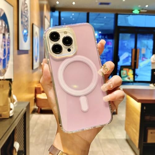 Coque iPhone 12 Pro arc-en-ciel antichoc compatible chargeur sans fil