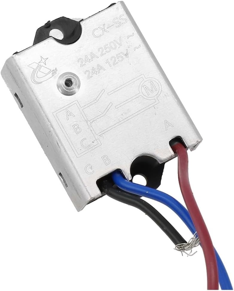 Soft Start Module For Electric Tools, 24A 125/250V AC Brush Motor Soft Starter Reduces Starting Current Overload Protection