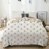 Größe & Packungsmenge: jede Packung wird geliefert mit: 1 x Bettbezug 200 x 200 cm und 2 x Kissenbezüge 75 x 50 cm. Ohne Bettdecke. Große Geschenkidee für Männer, Frauen, Mütter, Väter