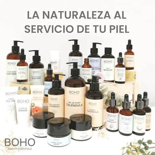 Crema de Aloe Vera reparadora BOHO con aceite de albaricoque 6