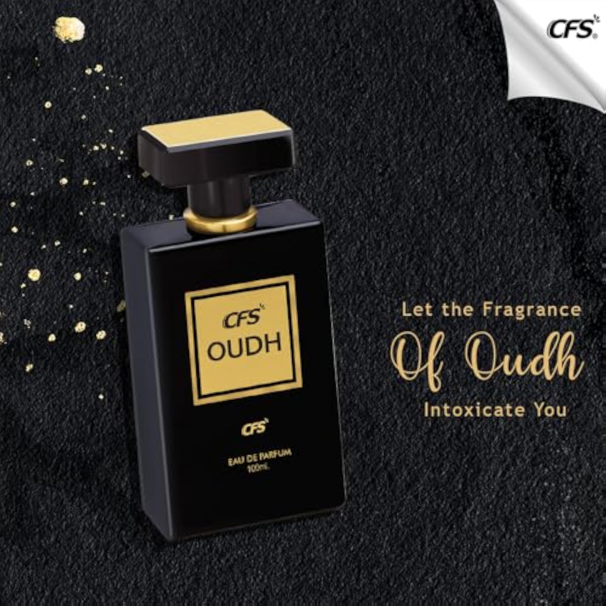 Oudh Black EDP Long Lasting Perfume & Deodorant Body Spray