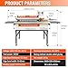 HNZXIB Professional Edge Bander EX236 Plus, Auto Feed Double-Side Gluing, Integrated Trimming/Polishing, 16.4ft/min Speed, Stable Build for Custom Furniture Studios & High-Volume Cabinetry Shops