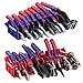 WORKPRO 2-Pack Plier Organizer Rack, Pliers Holder and Cutter Organizers with Non-Slip Rubber Base, 20-Slot Tool Box Organizer, Tool Drawer Organizer, Tool Storage, Plier Rack (Pliers Not Included)