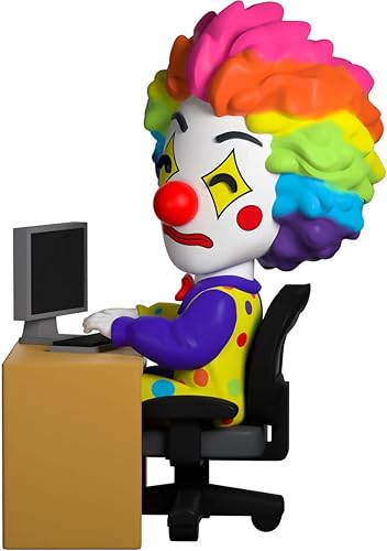 Miniatura 4 de Clown Meme - Figura de vinilo de 4 pulgadas, colección Youtooz Meme
