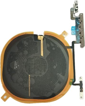 YESUN for iPhone X Wireless Charging Charger Panel Coil Sticker with Volume Button Flex Cable