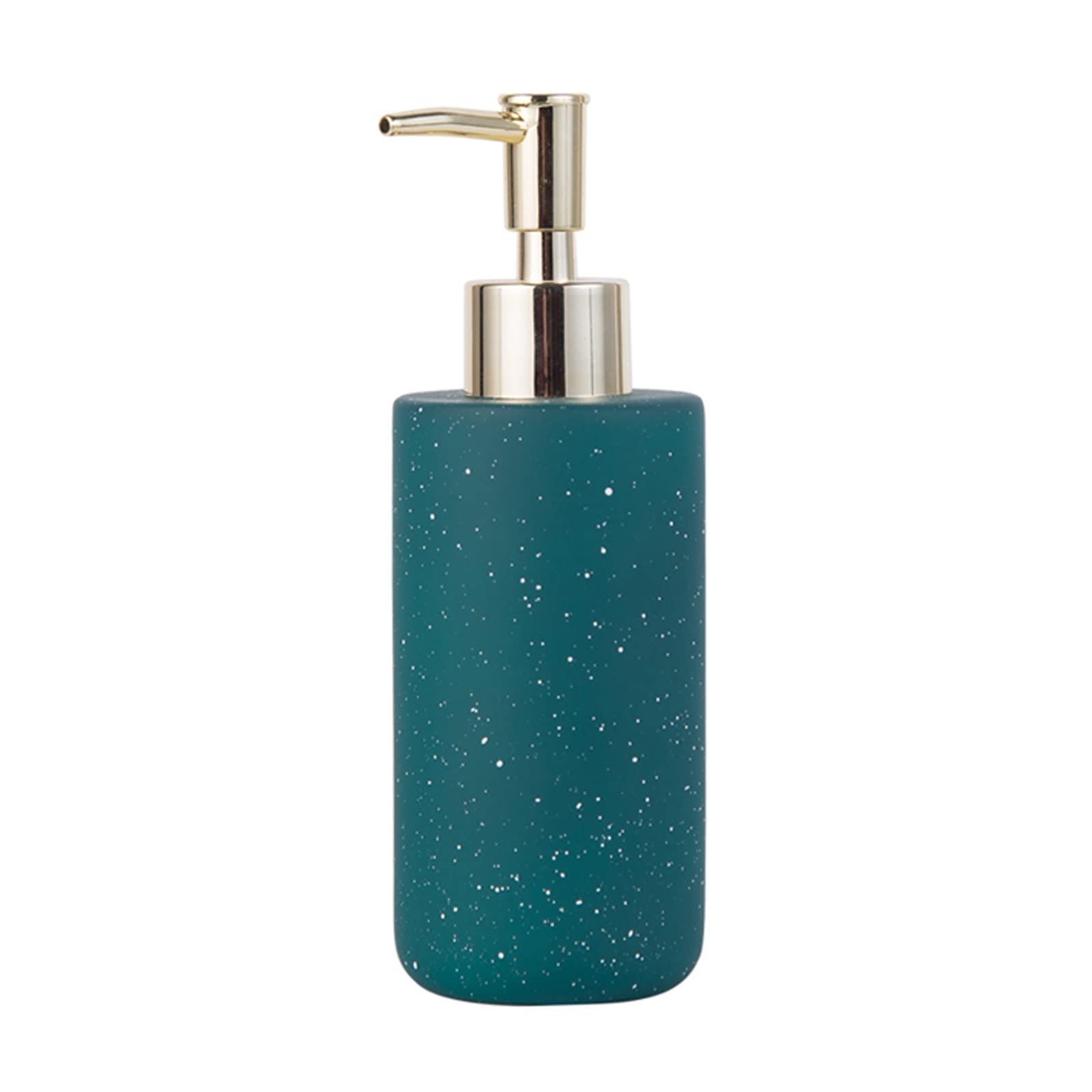Kitchen Soap Dispenser Ceramic Lotion Bottle Shampoo Dishwashing Liquid Bottle Bathroom Soap Dispenser Suitable for Home Beauty Salon Handsoaps Dispenser(A)