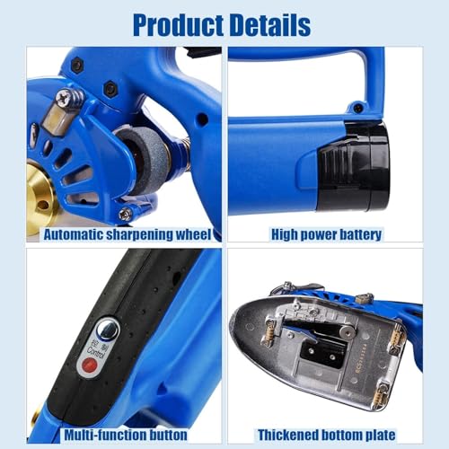 Electric Fabric Rotary Cutter, Adjustable Speed, 100/110/125mm Thickness, Perfect for Multi-Layer Fabric & Leather, Efficient Cutting Machine, Ideal Sewing Tool