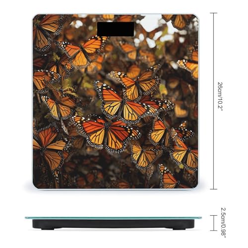 Báscula Digital de Baño Monarch Butterflies Precisa miniatura 2