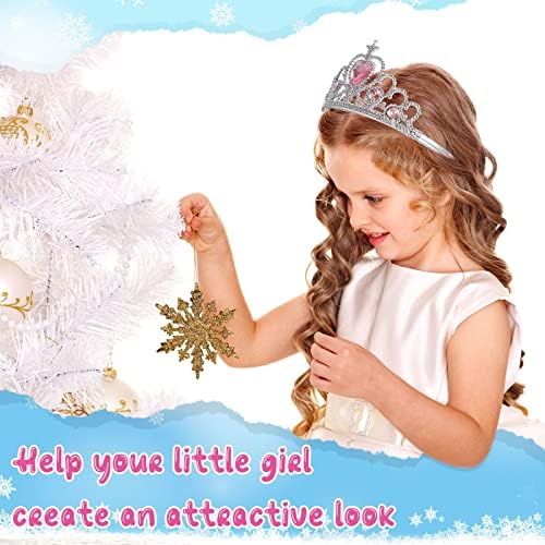 Zhanmai 24 Pcs Tiara Crown Set Princess Crown for Girls