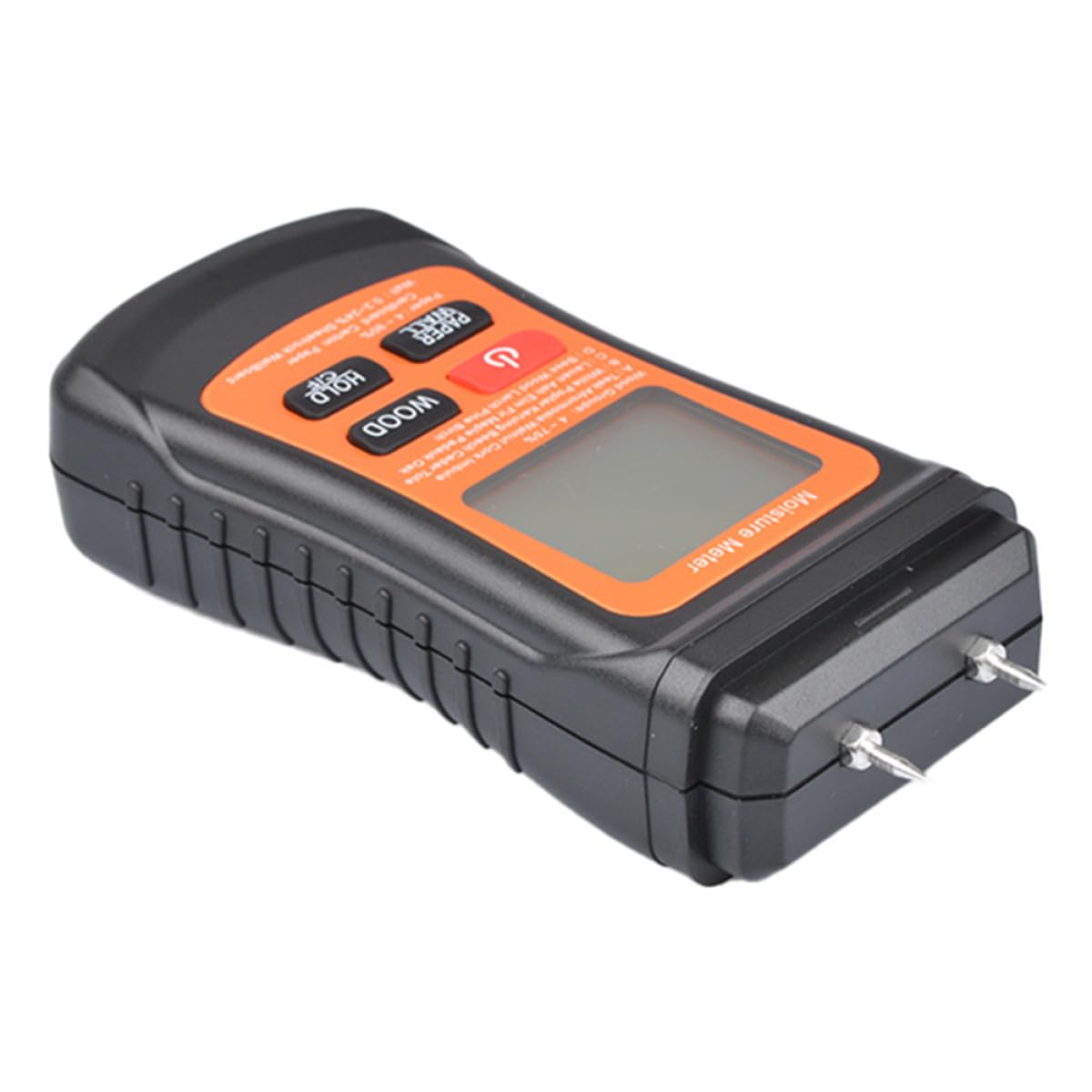 Testeur d'humidité pour mur et bois contre les moisissures avec écran LCD noir