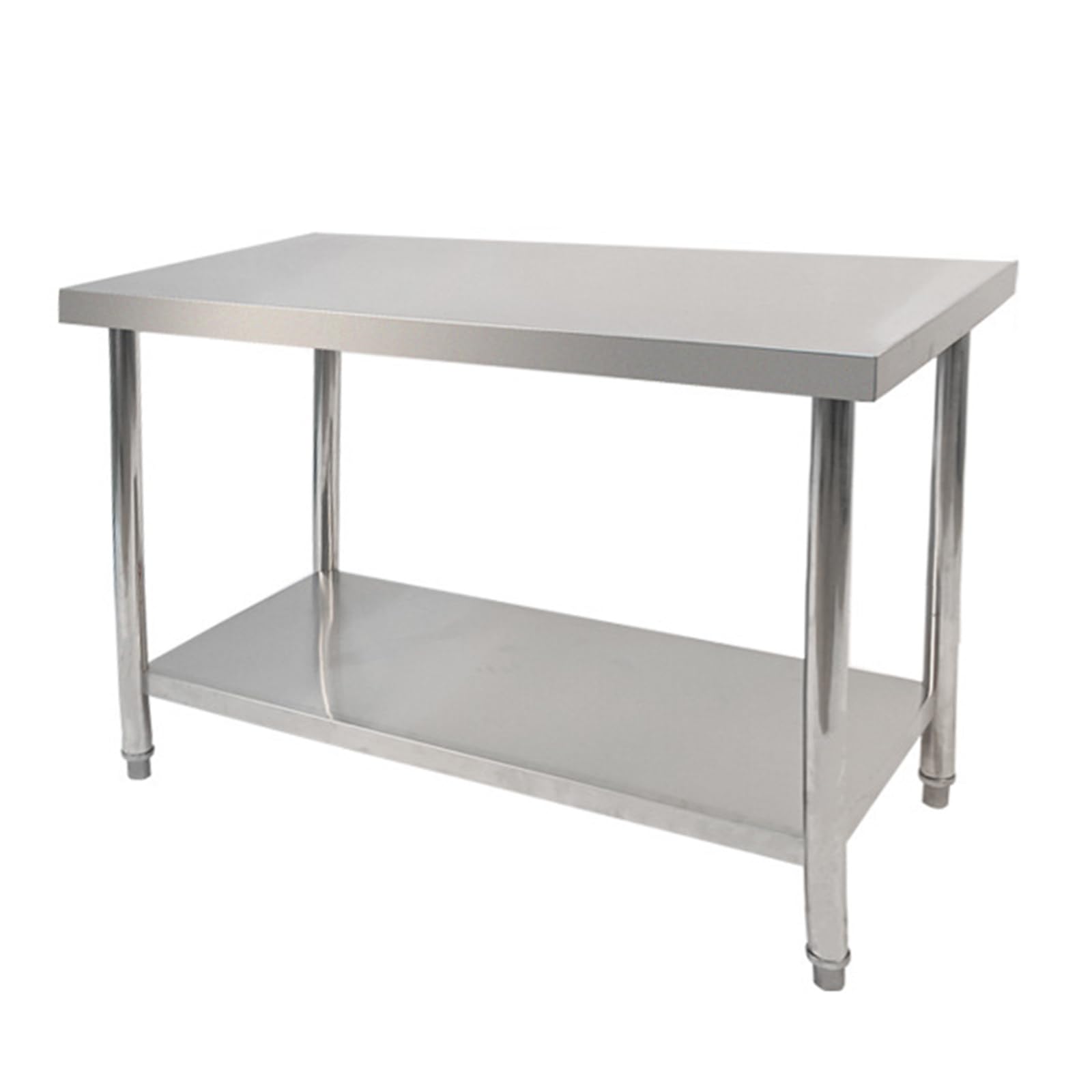 Tavolo Per La Preparazione Degli Alimenti,Tavolo Da Cucina Commerciale In Metallo,Tavolo In Acciaio Inossidabile Per Preparazione E Lavoro,Tavolo Da Lavoro Commerciale Per Carichi Pesanti(80cm/31.5in)