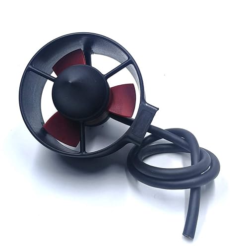 Impulsor subacuático de 16 V 300 W motor sin escobillas con hélice de nailon de 3 cuchillas CW para cebo RC Remolque, barco nido de barco submarino