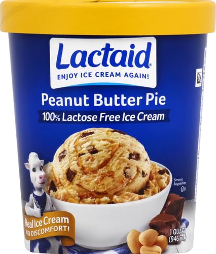 Lactaid Peanut Butter Pie Ice Cream, 32 oz (frozen)
