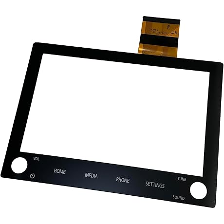 Touch Screen Digitizer Glass for Mitsubishi Outlander Sport 2020-2022