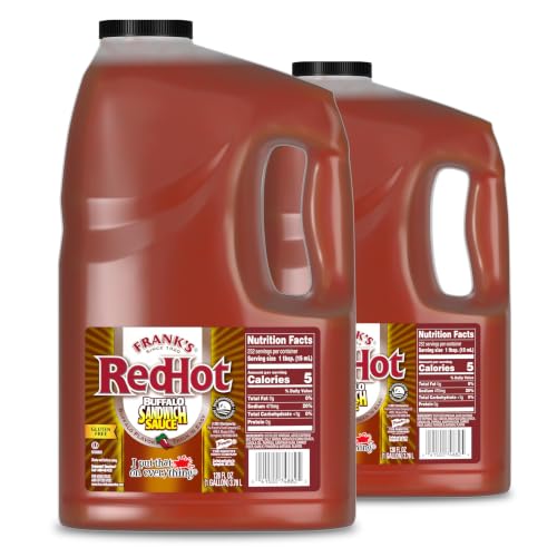 Frank's RedHot Buffalo Sandwich Sauce, 1 gal (Pack of 2)