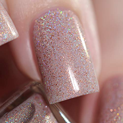 Image of ILNP Hope - Soft Cafe Latte Holographic Nail Polish