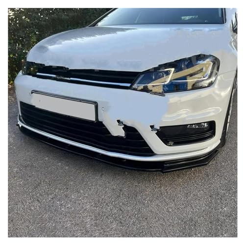 Kit corps diffuseur pare-chocs avant Golf MK7 protection carbone 3 pièces