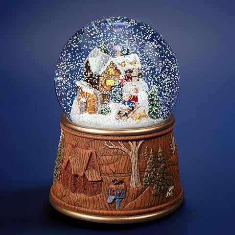 Boule à Neige Musicale «Faisons de la Luge !» - glassglobe Cover