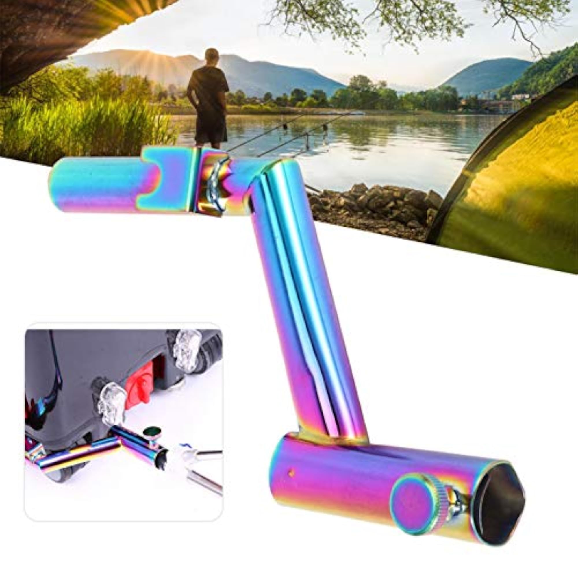 Colorful Fishing Rod Holder Tool