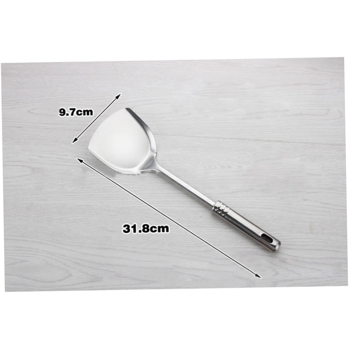 Set di Utensili da Cucina 7 Pezzi in Acciaio Inox Argento