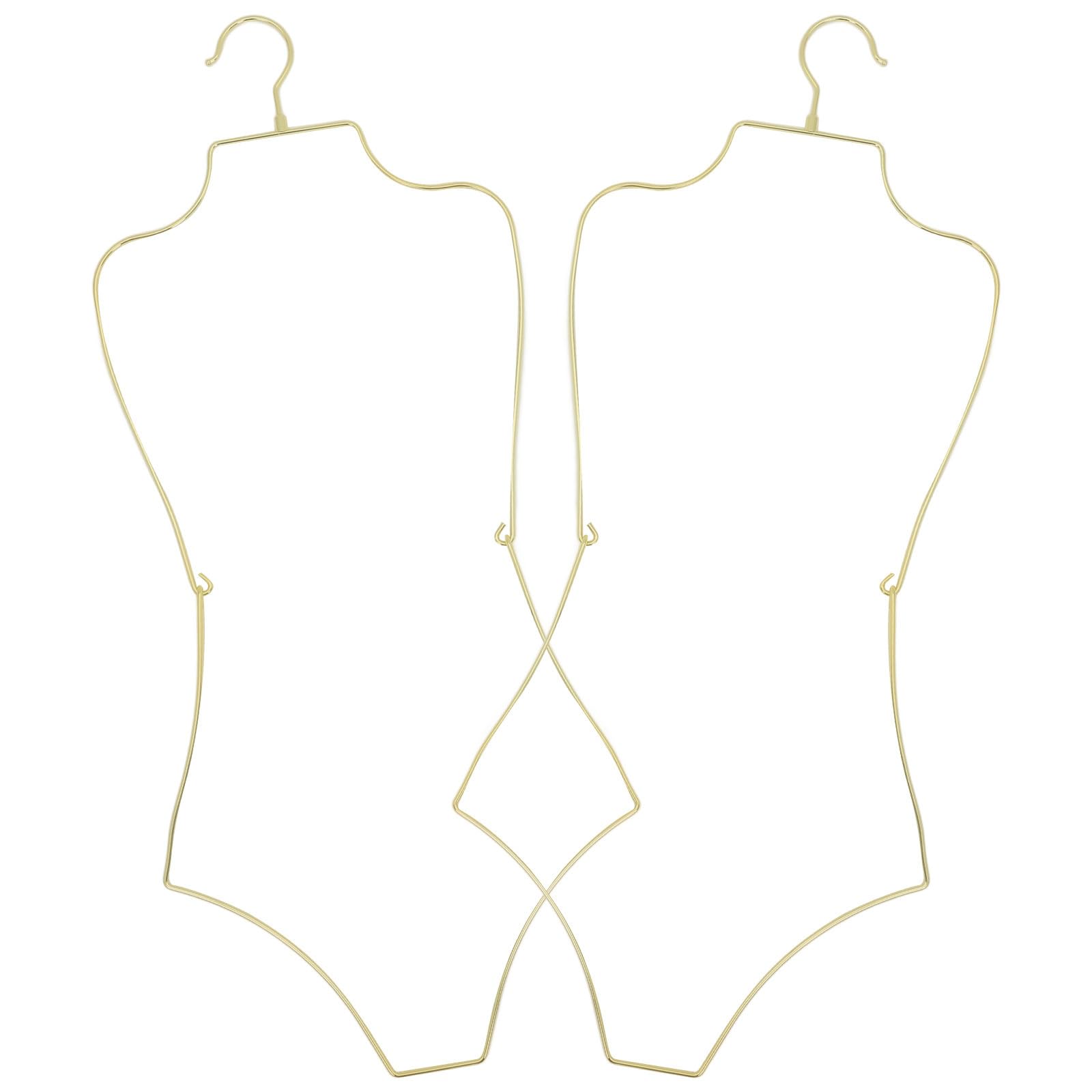 Balacoo Gruccia Pieghevole in Metallo per 2 Costumi da Bagno Donna, per Esposizione e Uso in Viaggio