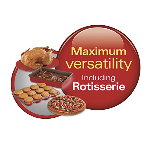 Hamilton Beach 31107D Convection Countertop Toaster Oven With Rotisserie, Extra-Large, Black And Stainless #TOP4