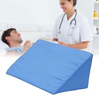 Vista 7 de DOITOOL Almohada de cuña de cama para cojín de dormir, cuña de posicionamiento para rodilla, brazo, embarazo, dormir de lado, cojín de cuña corporal