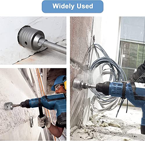 Set di 6 seghe a tazza per calcestruzzo SDS Plus