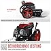 Güde Wiesenmäher WM 562 TRI (4-Takt Power-Engine Motor 3,0/4,0 (kW/PS), 170 cm³ Hubraum, Schnittbreite 56 cm, Schnitthöhe 35-95 mm, 4 mm Doppelfaden, höhenverstb. Fahrbügel, inkl. 4 Ersatzfäden)