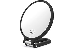 Versatile Magnifying Handheld Mirror