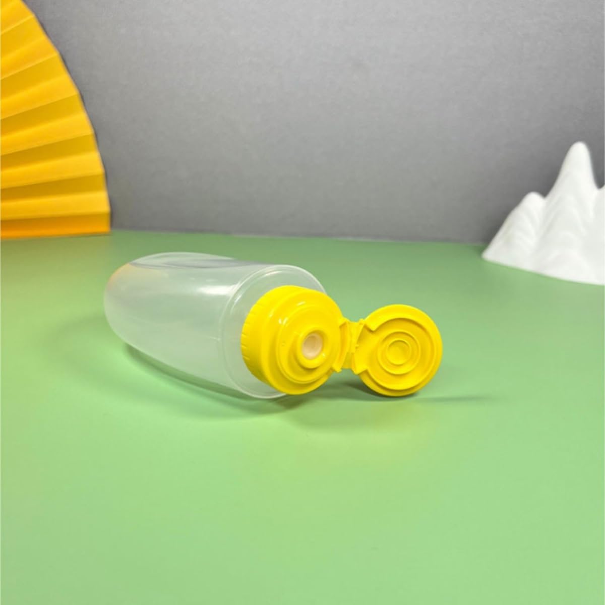 Squeeze Bottle, Bottiglia da Spremere in Plastica for Condimenti da Cucina, Ketchup, Salsa for Insalata, Confezione da 5 Maionese Olio