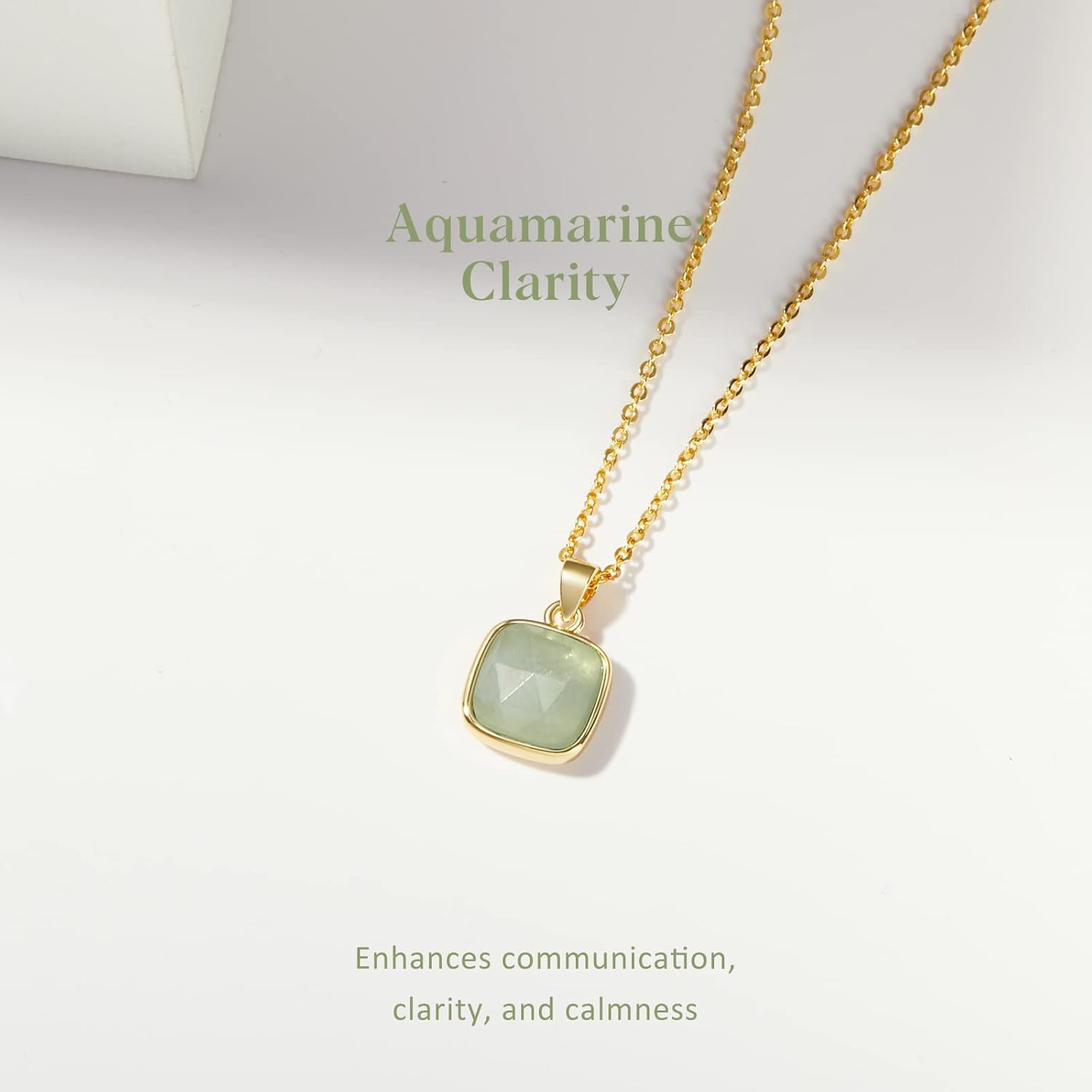 KissYan Beaded Gemstone Necklace for Women with Healing Crystal Necklace