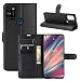 Produktbild Fertuo Hülle für Wiko View 5 Plus/Wiko View 5, Handyhülle Leder Flip Case Tasche mit Standfunktion, Kartenfach, Magnetschnalle, Silikon Bumper Schutzhülle Cover für Wiko View 5 Plus, Schwarz