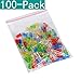 Youmile 100-Pack LED Rotondo Rosso Giallo Verde Blu Bianco Diodo ad emissione di luce Mix Colore 5mm